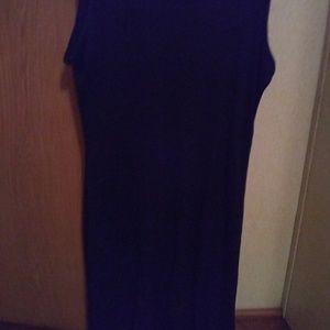 Express sleeveless little black dress-size small